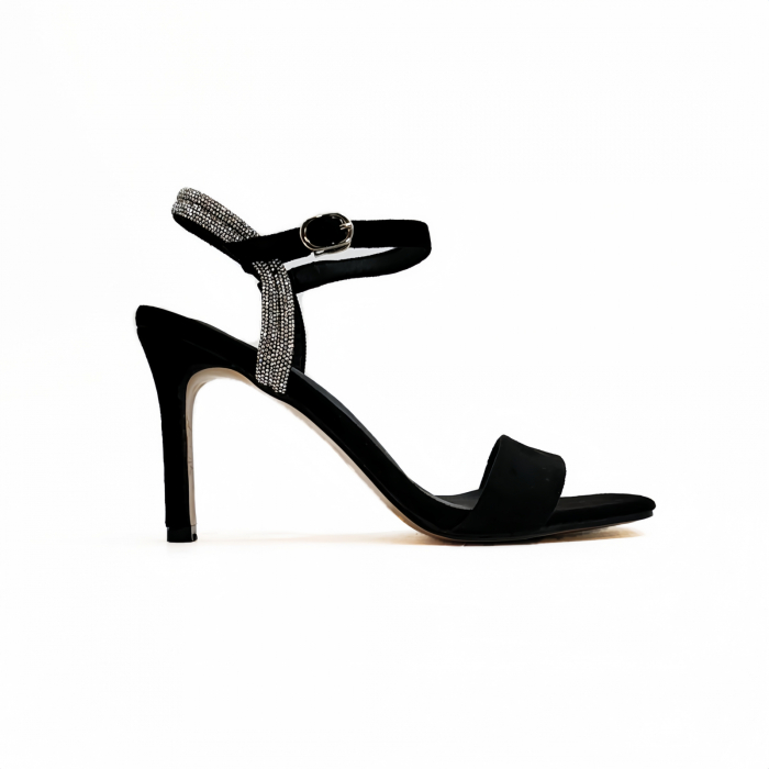 Sandale elegante cu toc F-18negru [8]