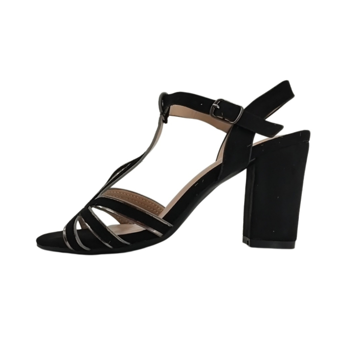 Sandale elegante cu toc RM004negru [2]