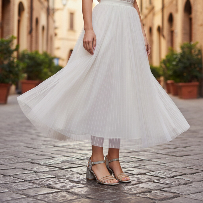 Sandale elegante cu toc GL44auriu [4]