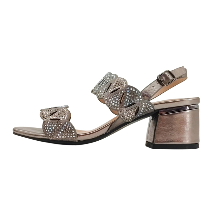 Sandale elegante cu toc GL50pewter [3]