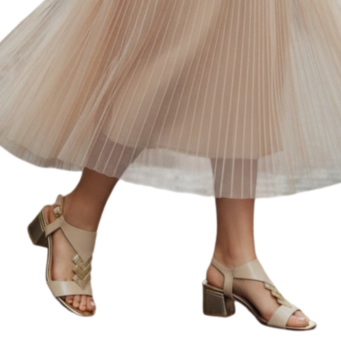 Sandale elegante cu toc GL06 [4]
