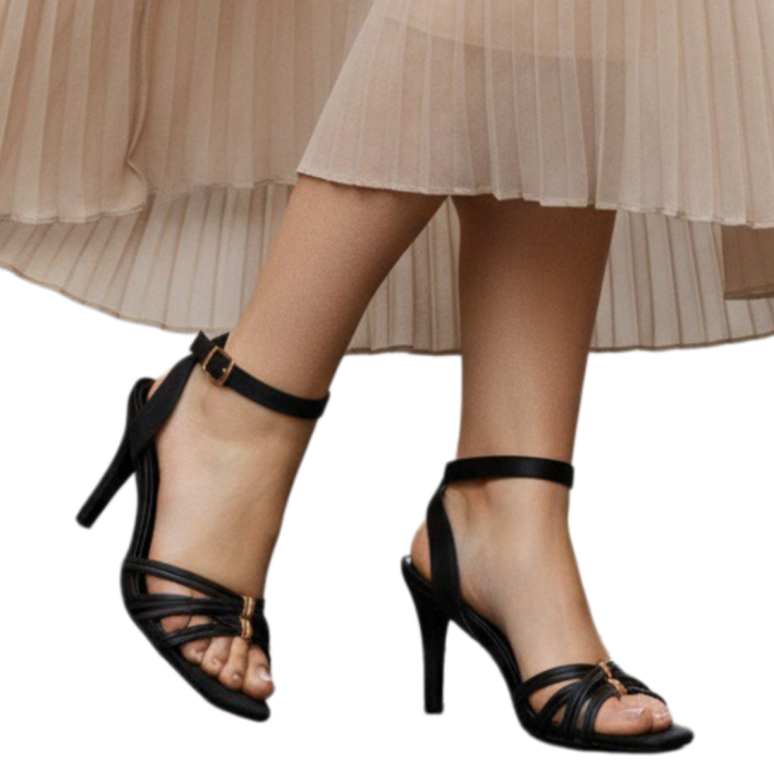 Sandale elegante cu toc MU-6negru [2]