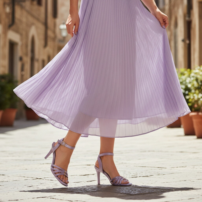 Sandale elegante cu toc MU-6mov [5]