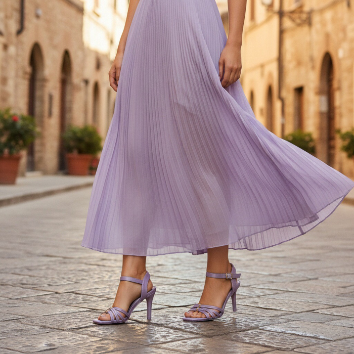 Sandale elegante cu toc MU-6mov [4]