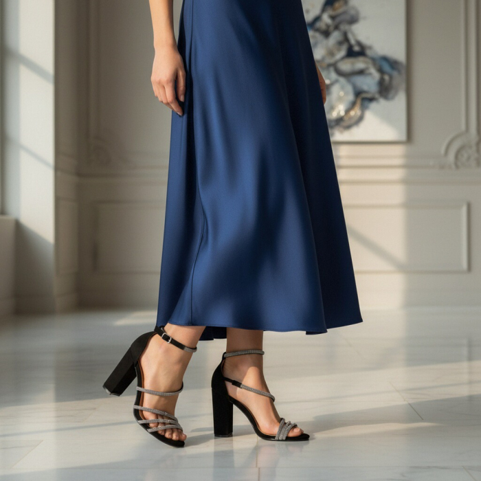 Sandale elegante cu toc NN136 [7]