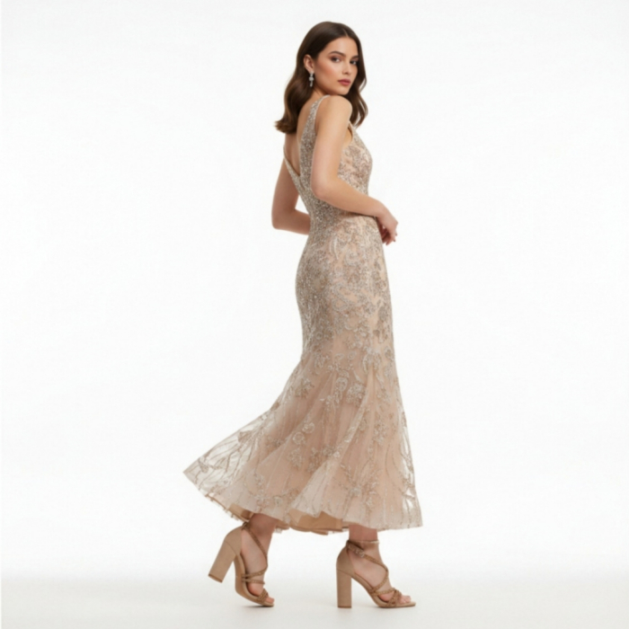 Sandale elegante cu toc YH10-82 [6]