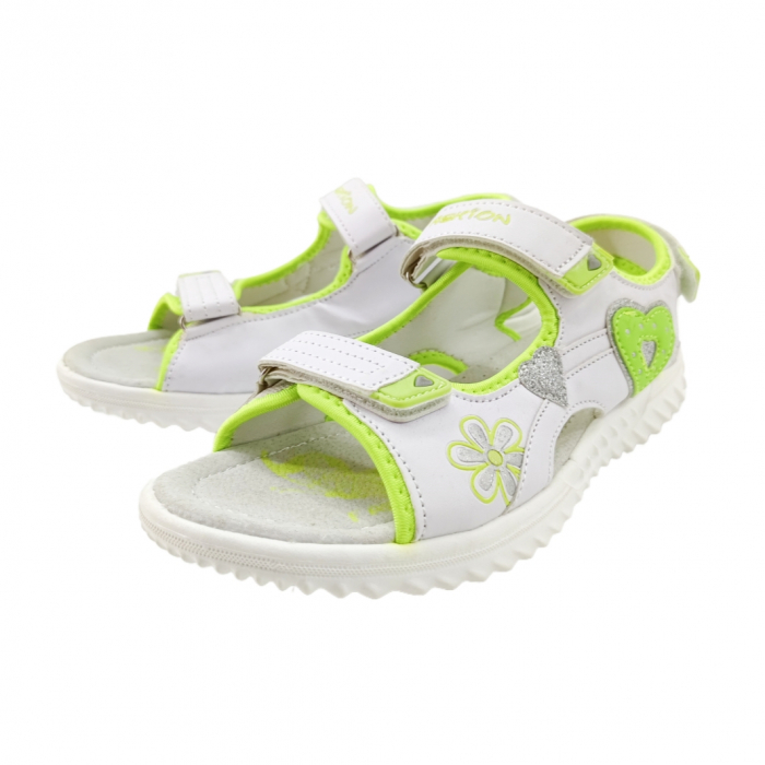 Sandale TGSF026alb/neon [3]