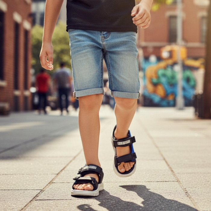 Sandale usoare de vara XA-2505albastru [6]