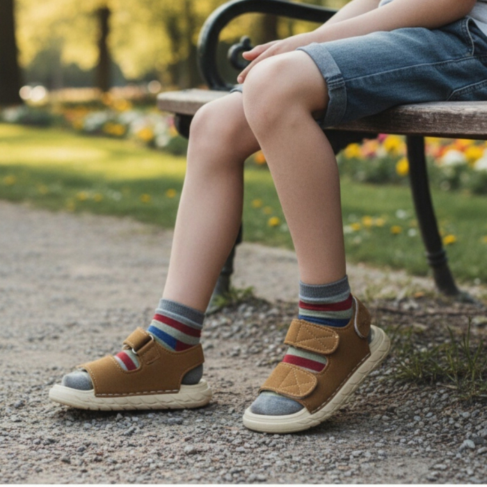 Sandale usoare de vara XA-2537maro [6]