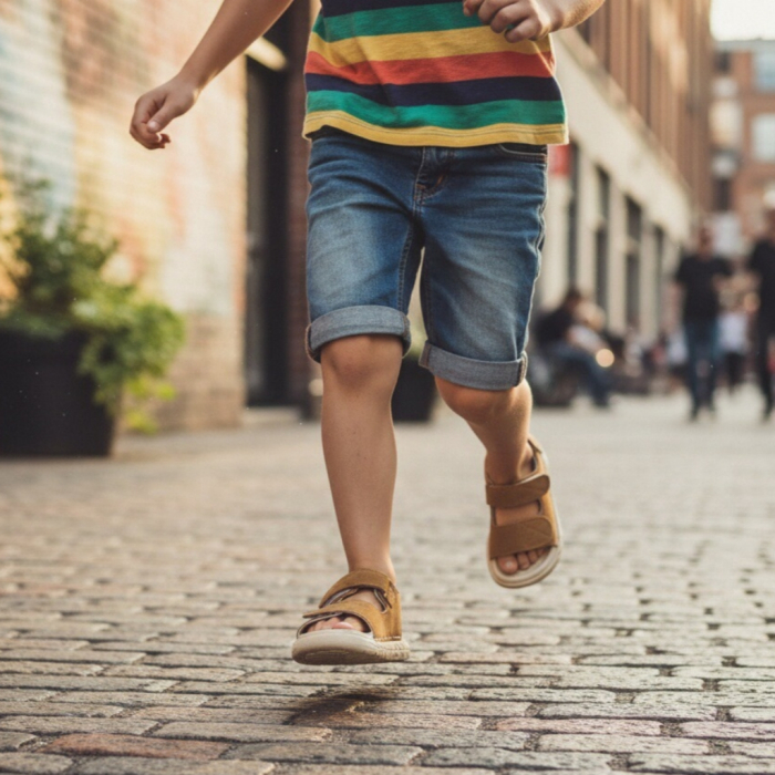 Sandale usoare de vara XA-2537maro [3]