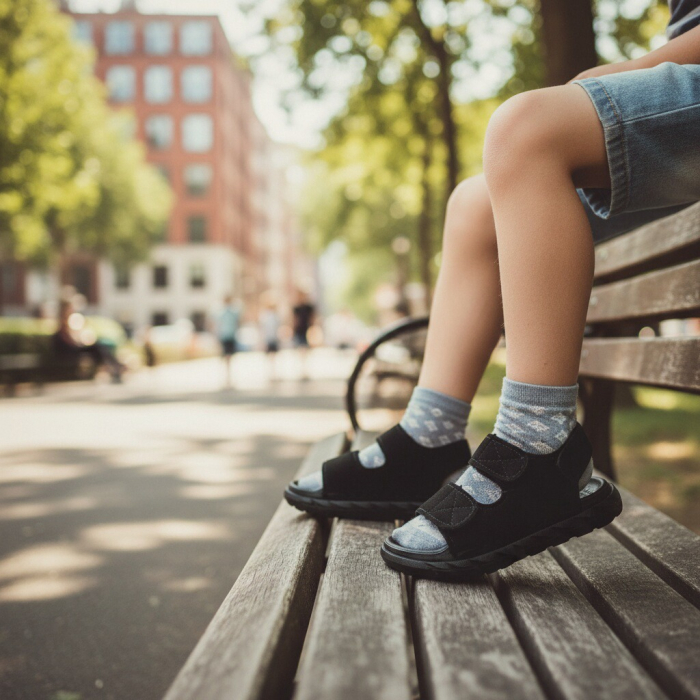 Sandale usoare de vara XA-2537negru [2]