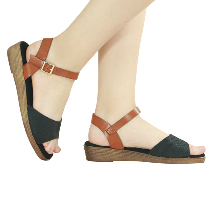 Sandale cu platforma LX53negru [1]