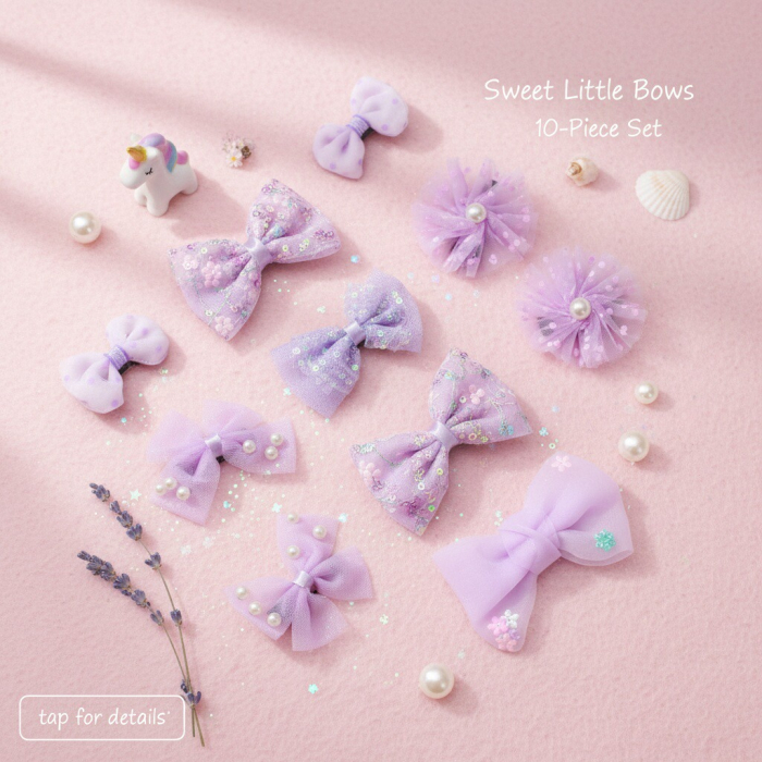 Set 10 accesorii de par A2-3437-10MOV [2]