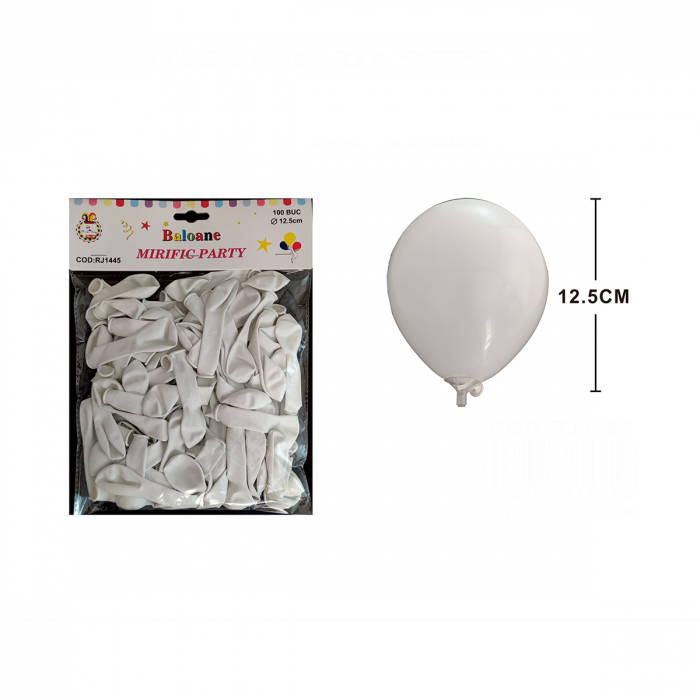 Set 100 baloane din latex pentru petrecere 12.5 cm RJ1445 [2]