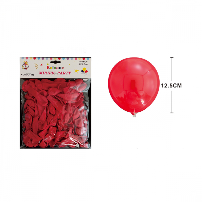 Set 100 baloane din latex pentru petrecere 12.5 cm RJ1446 [2]