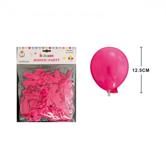 Set 100 baloane din latex pentru petrecere 12.5 cm RJ1447 [2]