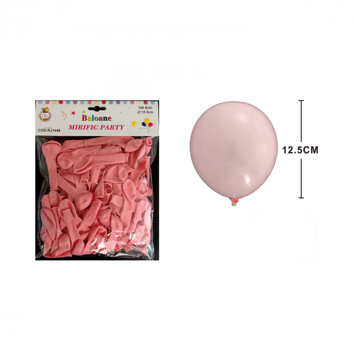 Set 100 baloane din latex pentru petrecere 12.5 cm RJ1448 [2]