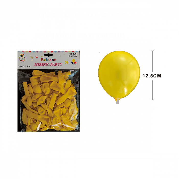 Set 100 baloane din latex pentru petrecere 12.5 cm RJ1454 [2]