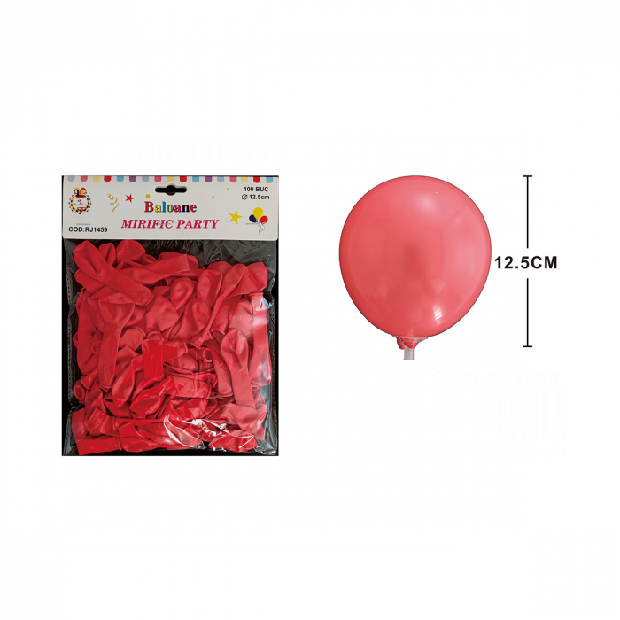 Set 100 baloane din latex pentru petrecere 12.5 cm RJ1459 [2]