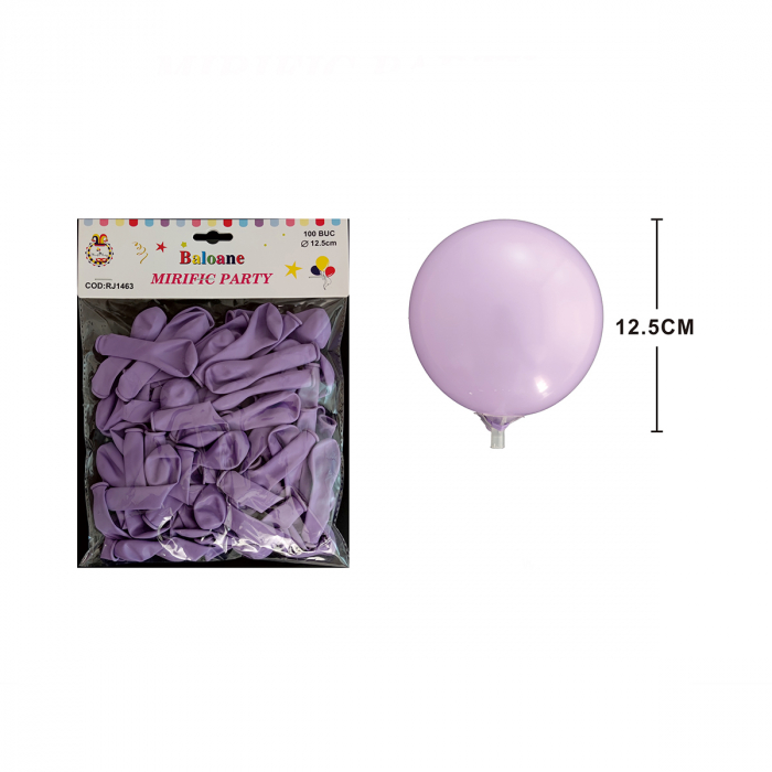 Set 100 baloane din latex pentru petrecere 12.5 cm RJ1463 [2]