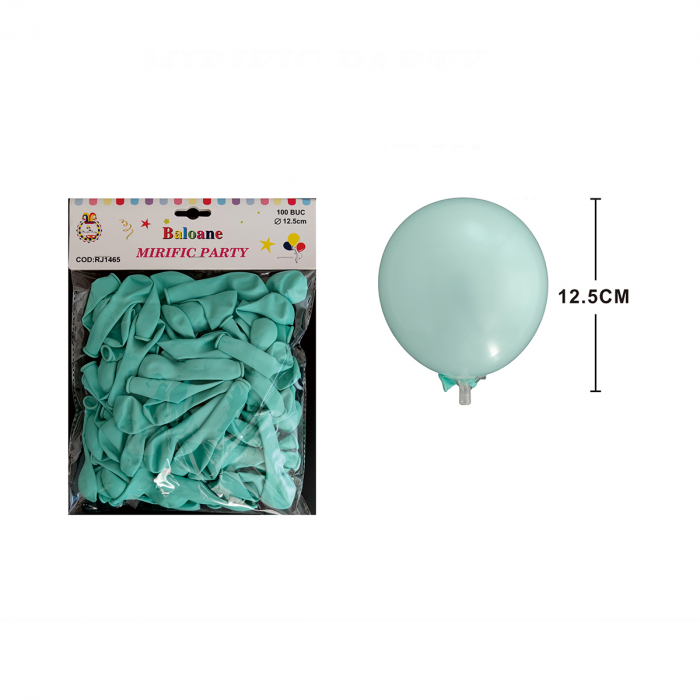 Set 100 baloane din latex pentru petrecere 12.5 cm RJ1465 [2]
