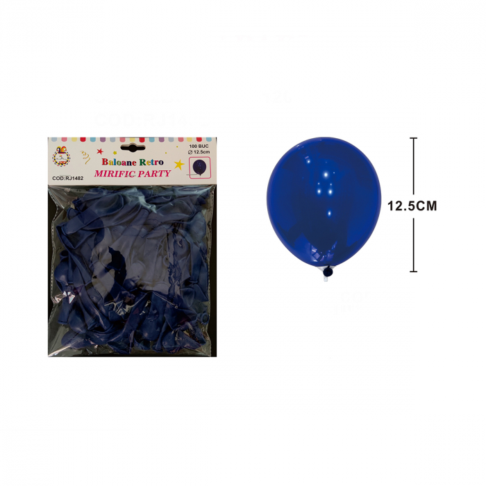 Set 100 baloane din latex pentru petrecere 12.5 cm RJ1482 [2]