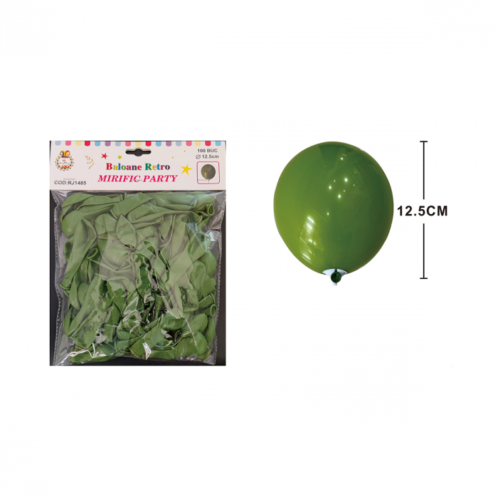 Set 100 baloane din latex pentru petrecere 12.5 cm RJ1485 [2]