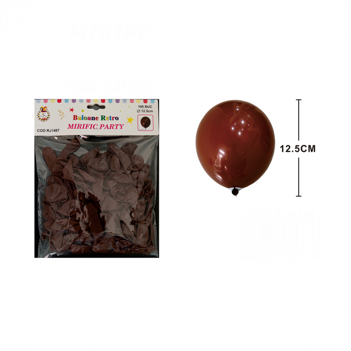 Set 100 baloane din latex pentru petrecere 12.5 cm RJ1487 [2]