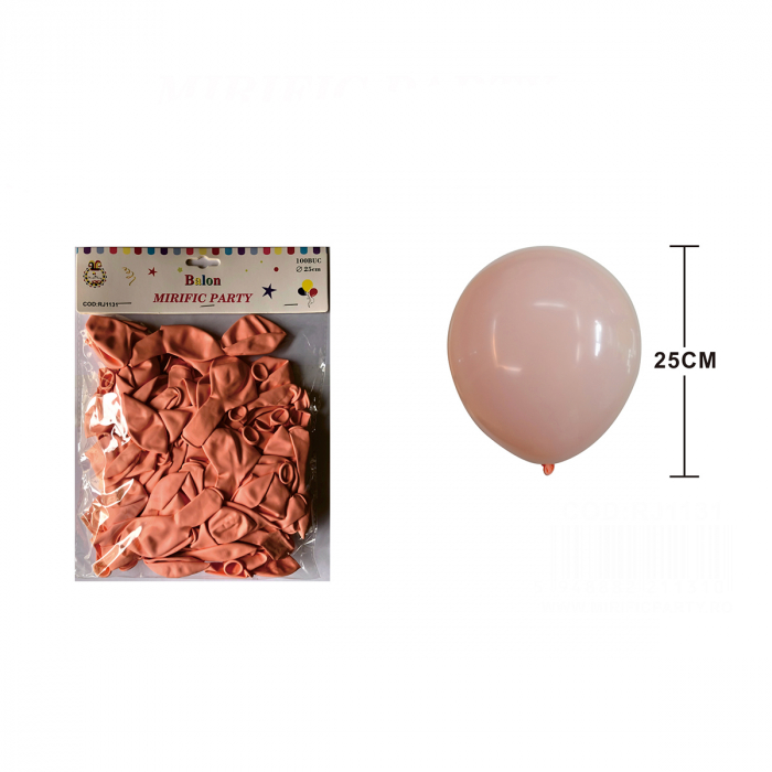 Set 100 baloane din latex pentru petrecere 25 cm RJ1131 [2]