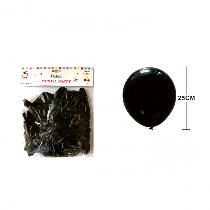 Set 100 baloane din latex pentru petrecere 25 cm RJ1142 [2]