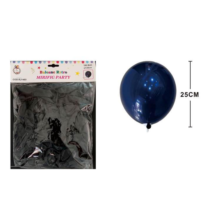 Set 100 baloane din latex pentru petrecere 25 cm RJ1493 [2]