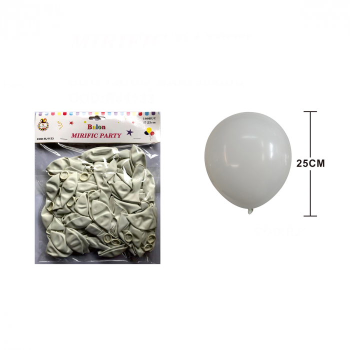 Set 100 baloane din latex pentru petrecere 25 cm RJ1133 [2]