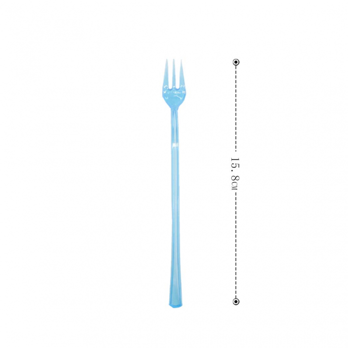 Set 12 furculite din plastic pentru party 2260-21 [2]