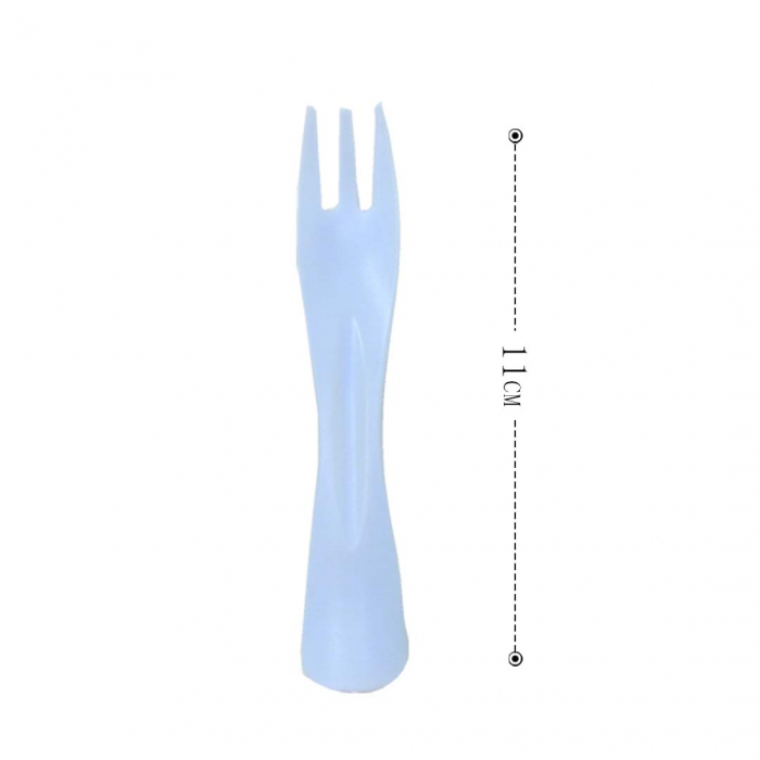 Set 12 furculite din plastic pentru party 2260-19 [3]