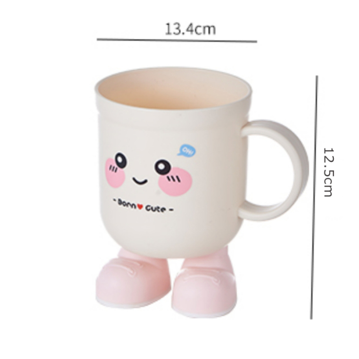 Set 2 cani dragute cu picioruse pentru periutele de dinti SHYE-9014 [2]