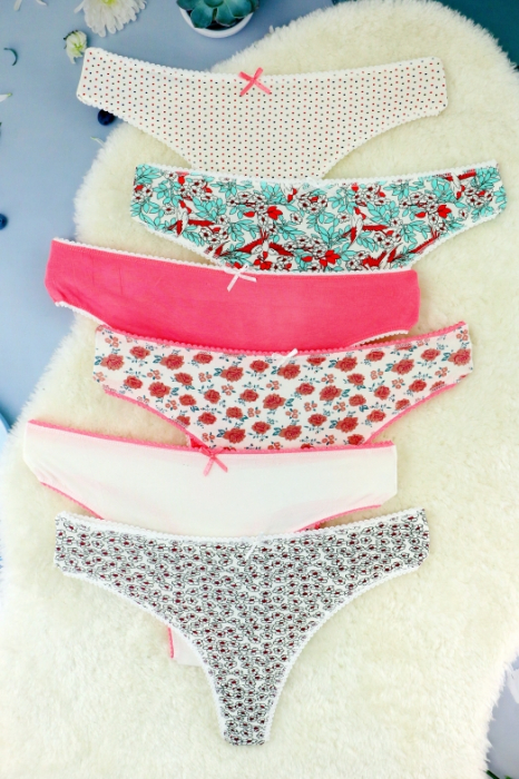 Set 2 chiloti tanga din bumbac TANG-A2577 [1]