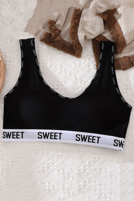 Set 2 piese lenjerie intima, bustiera push-up si chiloti tanga XBX-8863negru [3]