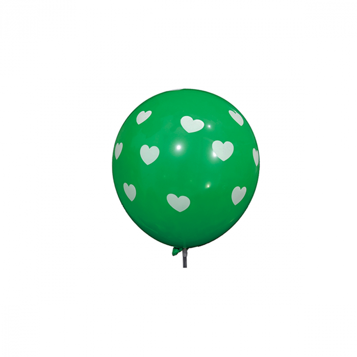 Set 20 baloane din latex pentru petrecere cu imprimeu inimioare 30 cm RJ1359 [1]