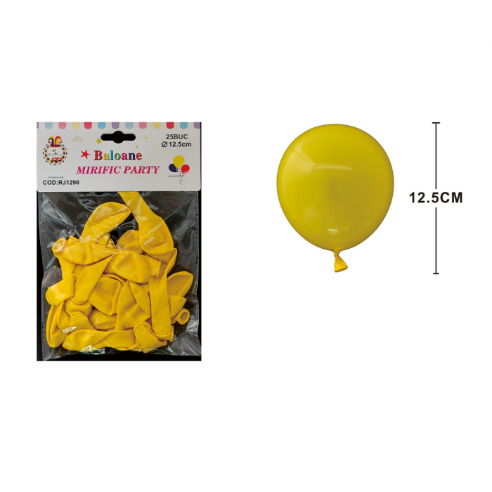 Set 25 baloane din latex pentru petrecere 12.5 cm RJ1290 [2]