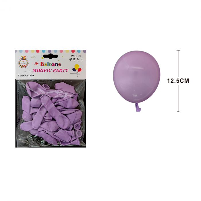 Set 25 baloane din latex pentru petrecere 12.5 cm RJ1309 [2]