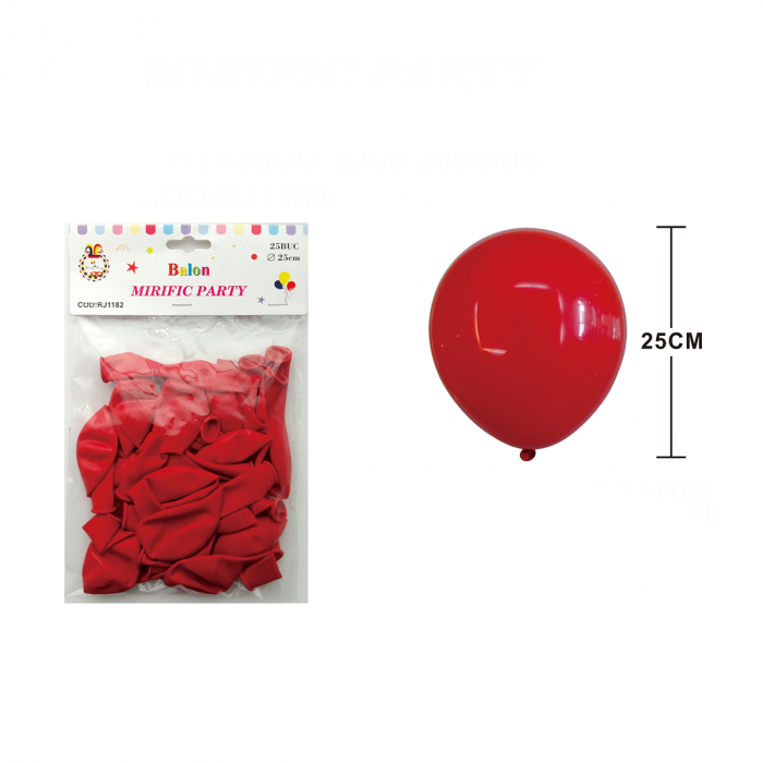 Set 25 baloane din latex pentru petrecere 25 cm RJ1182 [2]