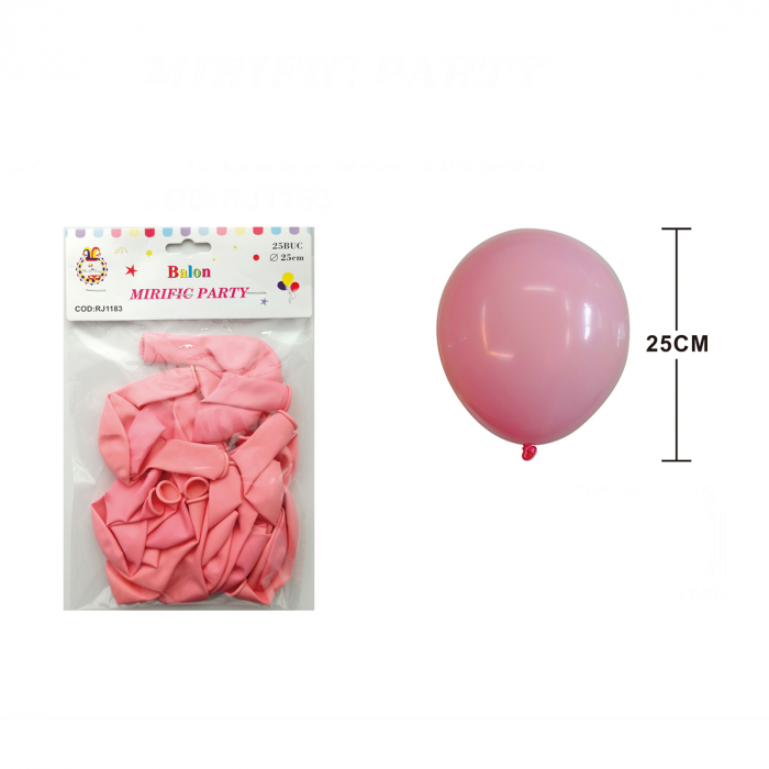 Set 25 baloane din latex pentru petrecere 25 cm RJ1183 [2]