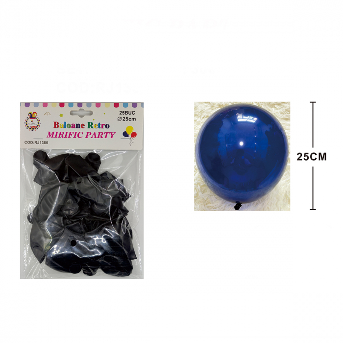 Set 25 baloane din latex pentru petrecere 25 cm RJ1380 [2]