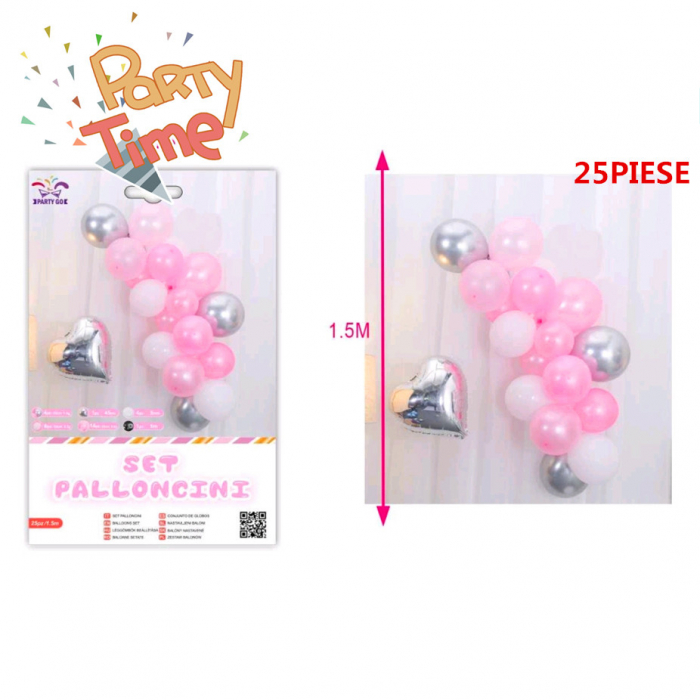 Set aranjament cu 25 baloane FA0509 [2]