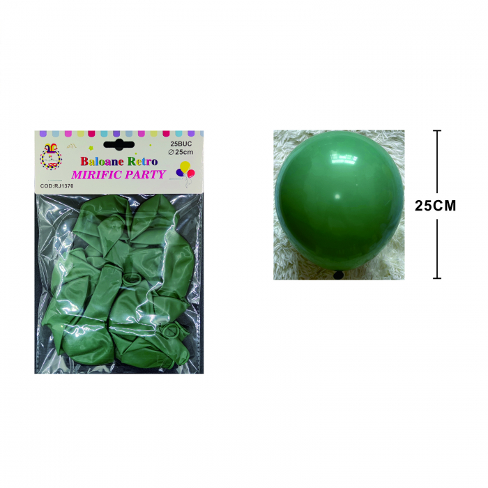 Set 25 baloane din latex pentru petrecere 25 cm RJ1370 [2]