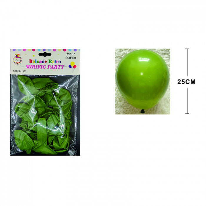 Set 25 baloane din latex pentru petrecere 25 cm RJ1373 [2]