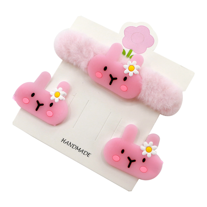 Set 3 accesorii de par A2-3437-1 - ROZ [5]