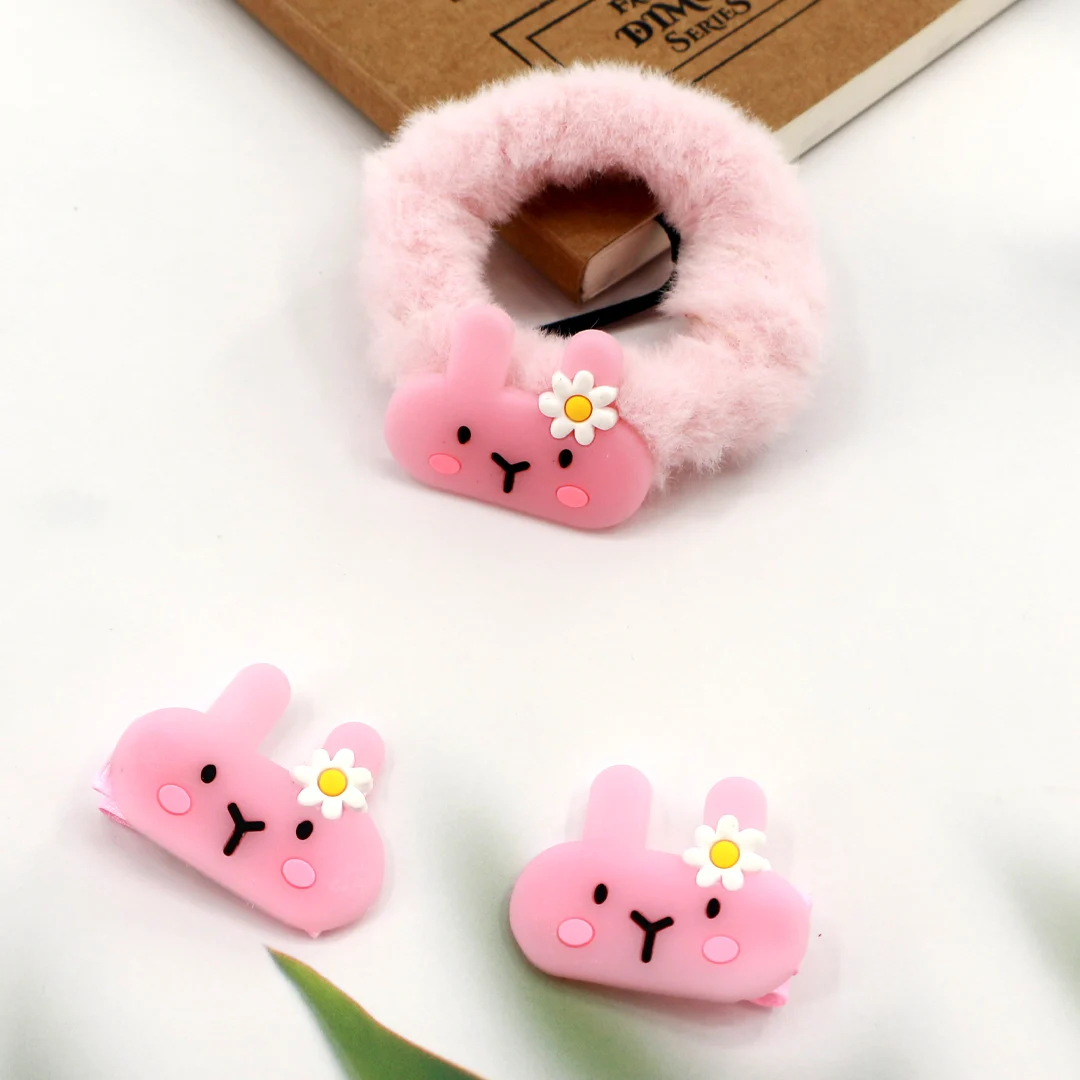 Set 3 accesorii de par A2-3437-1 - ROZ [4]