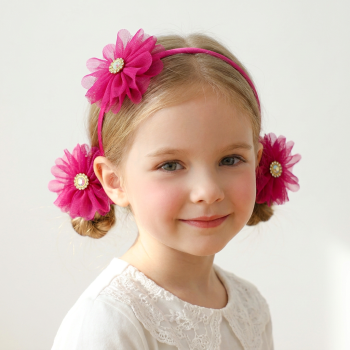 Set 3 accesorii de par A2-3437-7C-roz [2]