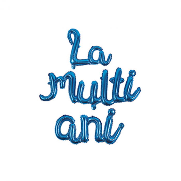 Set 3 baloane din folie de aluminiu 'La multi ani' LM0698 [1]